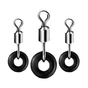 Connecteur de pêche en acier inoxydable Aohu Figure Eight Swivel pour accessoires de pêche - Product Image 4