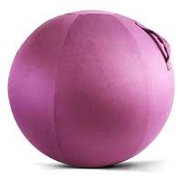 Ballon de yoga et chaise d'équilibre en mousse à mémoire de forme de haute qualité, avec housse en tissu, pour entraînement et position assise, 65 cm, en forme de U, vente en gros sur mesure