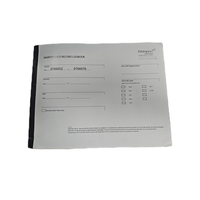 Image Blue A4 Copie continue autocopiante Papier d'ordinateur 3 parties Feuilles NCR 3 plis Imprimante Papier NCR