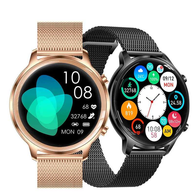 2023 T18 Fashion BT Call Smart Watch reloj inteligente para mujer Android ios IP67 Waterproof Smart Watch For women ladies