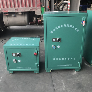 Mobile Explosive Storage <b>Cabinet</b> 700x500x680mm Steel <b>Lockable</b> Explosion Proof For Fireworks And Detonators - Product Image 2