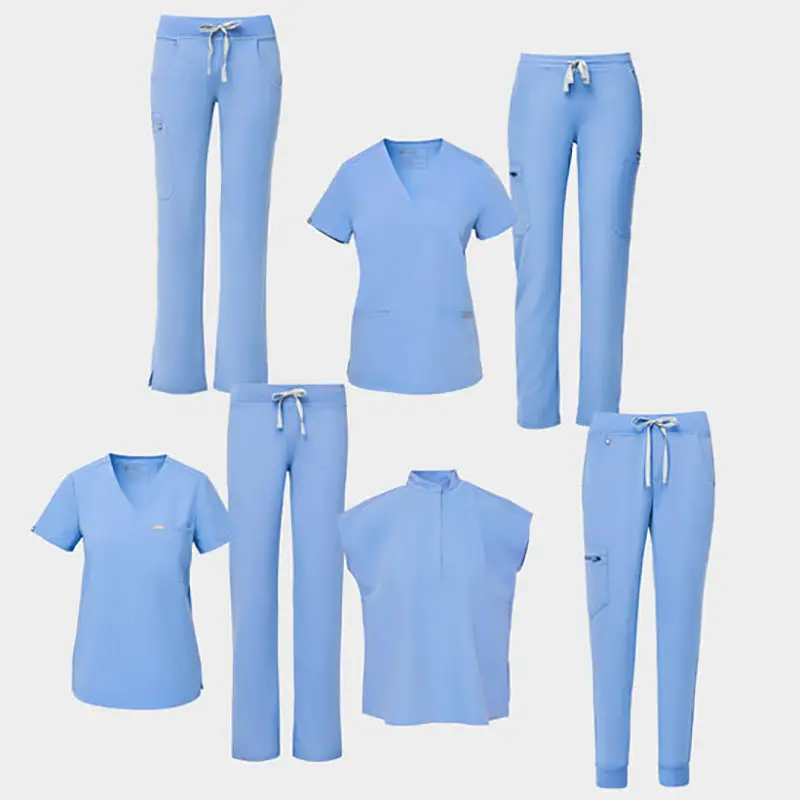 Pakaian Bestex Seragam Rumah Sakit Nyaman Seragam Perawat Top Medis Seragam Mode Tinggi Keperawatan Scrub Medis