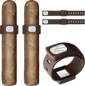 Adjustable Magnetic Silicone Cigar Holder Strong Golf Cart Accessory with Secure Grip Universal Fit for Cigars - Product Image 1