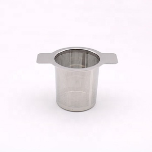 SUS 304 ECO Edelstahl gewebe Tee leck, Teekanne, Teesieb mit Deckel