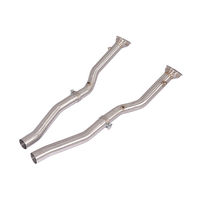 Tubería de Escape Recta para Ferrari F12 812 812GTS 6.2L, Acero Inoxidable, Tubos de Escape de Alto Rendimiento, Mejora de Potencia
