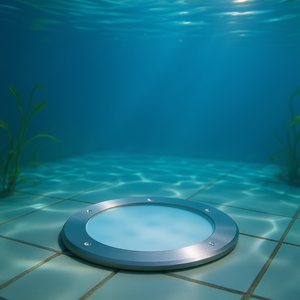 Luz LED RGBW para Piscina Enterrada Vevor de 10 Pulgadas, 120V, IP68, Aluminio, Control Remoto, Cambio de Color - Product Image 2