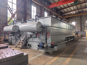 Serbatoio in Acciaio Inox per Depuratore a Flottazione ad Aria Disciolta (DAF) a Risparmio Energetico per Impianti di Trattamento delle Acque Reflue di Elettroplaccatura - Product Image 3