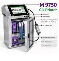 Printer Markem Imaje 9750 CIJ, Mesin Pengkodean Inkjet Karakter Kecil Kecepatan Tinggi untuk Kemasan Makanan & Farmasi