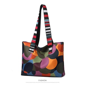 <b>Tote</b> Bag Custom Full Colour Print Durable and Portable <b>with</b> <b>Zipper</b> High Quality Oxford Fabric - Product Image 1