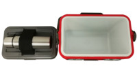 Haut-parleur TWS interconnecté à succès avec batterie rechargeable, capacité 15L, fonction Power Bank et compatible avec les canettes