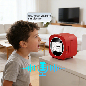 Imprimante portable intelligente sans encre pour enfants, imprimante mini sans fil Bluetooth pour dessiner, prendre des notes et faire des devoirs - Product Image 1