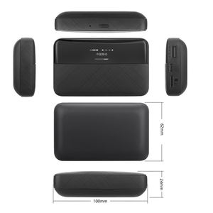 Router Inalámbrico DNXT MC7 Módem 4G LTE con Ranura para Tarjeta <span class=keywords><strong>SIM</strong></span>, WiFi Empresarial Necesario para Viajes de Negocios, WiFi Portátil, Tarjeta <span class=keywords><strong>SIM</strong></span> - Product Image 6
