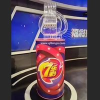 Machine de loterie Air Bingo n°7, machine de loterie électrique à jet de boules, utilisée pour les loteries en direct