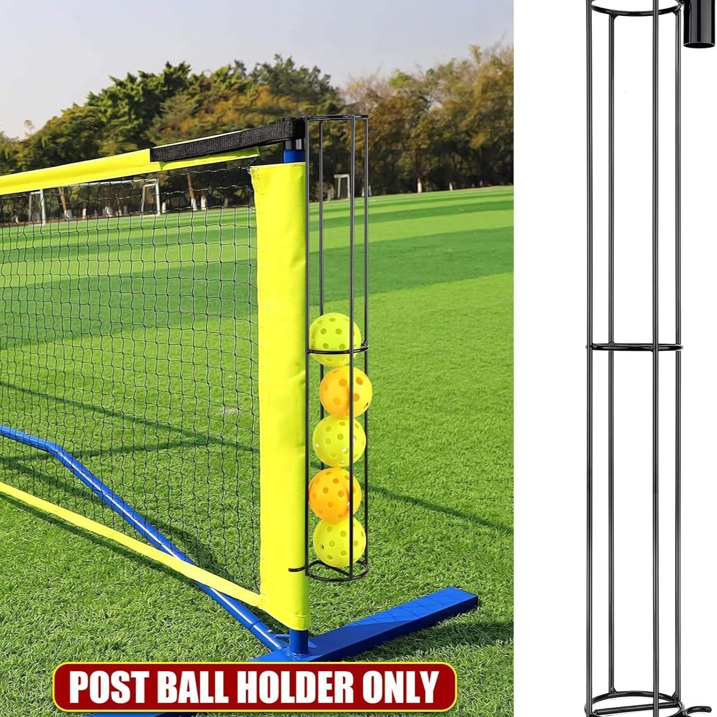 Large Capacity Peakball Pickleball Storage Accessory Custom Logo Indoor Training Equipment Decorative Hole Net Entertainment