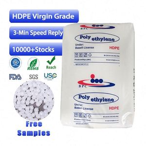 BPC HDPE Virgin Grade Polyethylene Granules White High Impact Resistance General Purpose Resin - Product Image 1