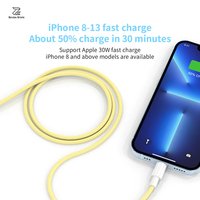 Câble de charge rapide USB C vers USB C 3A, câble de charge rapide USB Type C tressé en nylon