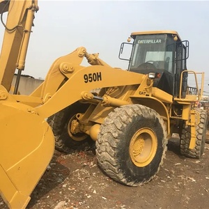 Chargeuse sur pneus Caterpillar 950H d'occasion en excellent état, Caterpillar 950 950GC 950G, machine de construction multifonction CAT950 - Product Image 1