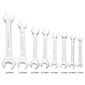 Biểu Tượng Tùy Chỉnh Chất Lượng Gương Đánh Bóng Hợp Kim Kết Hợp Sửa Chữa Mục Đích Kép Đôi Mở End Cờ Lê - Product Image 1