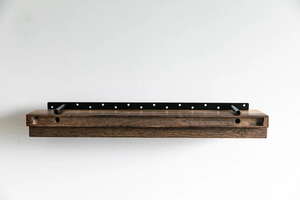 Étagères flottantes en noyer personnalisées ODM OEM Étagères en bois rustique Long support pour livre Salle de bain Rangement de cuisine Étagères de cuisine en chêne - Product Image 6