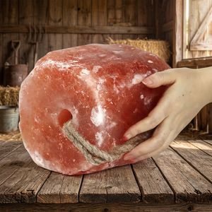 Vente en gros 2025 Sel rose de l'Himalaya naturel en cristal rond de qualité supérieure pour l'alimentation animale (chevaux, bovins, chiens) - Product Image 1