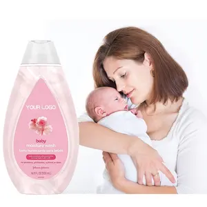 Baby's Bubble Bath Supplies 2 In 1 Body Wash Skin Care Hypoallergenic Gentle Clean Rich Foam