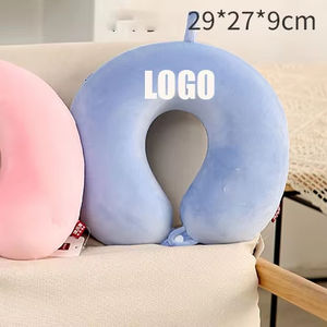 Custom Branded U-Shape Neck <b>Pillow</b> Soft Support Cushion Personalized LOGO Store Loyalty Points Redemption Promotional Gift - Product Image 2