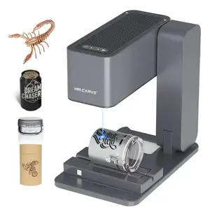 10W Top vente Daja C1 nouvelle mise à jour petite Machine de gravure Laser Portable Auto Focus Laser graveur pour sculpter de grands objets