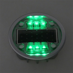 Marcadores de Pavimento Solares Reflectantes e Impermeables, Tachuelas Solares de 2 Vías, Ojos de Gato para Seguridad Vial, Tachuelas Solares LED para Carreteras - Product Image 2