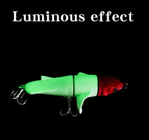 11cm 24g flottant trois sections hélice <span class=keywords><strong>Surface</strong></span> tracteur appât dur longue distance coulée <span class=keywords><strong>leurre</strong></span> appât <span class=keywords><strong>pour</strong></span> bar noir - Product Image 6