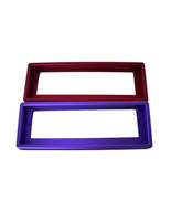 Boîtier de clavier en alliage d'aluminium de haute qualité 6061 usiné CNC, anodisation, gravure laser, brochage, fraisage pour l'usinage