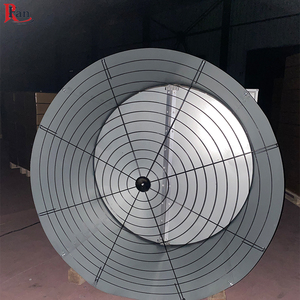 Enfriador de aire de ventilación de cocina de montaje en pared con cuchillas de nailon, ventiladores de flujo axial de tres hojas de nailon para Gallinero - Product Image 3