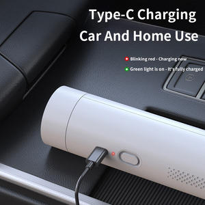 مكنسة صغيرة لاسلكية قابلة لإعادة الشحن 2 في 1 مكنسة كهربائية محمولة لاسلكية بدون أسلاك سيارة صغيرة - Product Image 5