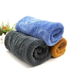 Randlos los Mikro faser gedrehter Handtuch für Auto wäsche, doppelt trocknende Mikro faser, für 1300gsm, Pflege, automatische Reinigung, super absorbierende Kleidung
