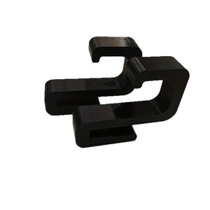 Bathroom Glass Door <b>Hooks</b> No Drilling Required Strong Load Bearing Capacity Modern Design <b>Towel</b> <b>Hook</b> Black White Color - Product Image 1