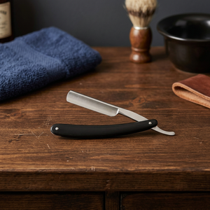 Navaja de Afeitar Profesional para Barbería con Hojas de un Solo Filo, Acero Inoxidable, Plegable, para Uso Personal en Salón de Belleza, Hecha en Pakistán - Product Image 2