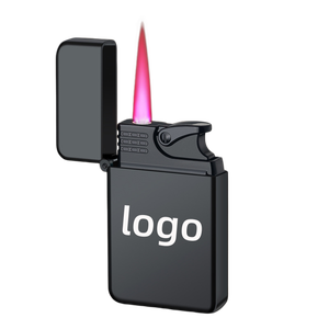 <span class=keywords><strong>Briquet</strong></span> en métal personnalisé avec logo, flamme rouge, <span class=keywords><strong>briquet</strong></span> gonflable au laser, <span class=keywords><strong>briquet</strong></span> au gaz butane (sans gaz) avec votre <span class=keywords><strong>marque</strong></span> - Product Image 1