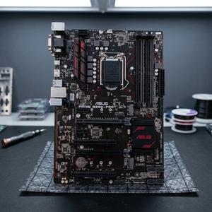 เมนบอร์ด Asus B250-PRO สำหรับเล่นเกมส์ รองรับ Intel LGA 1151  DDR4 64GB SATA ของใหม่ รองรับซีพียูรุ่นที่ 6/7 - Product Image 2