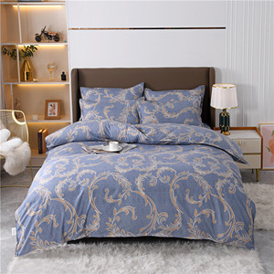 Ensemble de couette en gros d'usine, taille Queen, ensemble de literie à imprimé léopard doux pour un usage domestique - Product Image 5