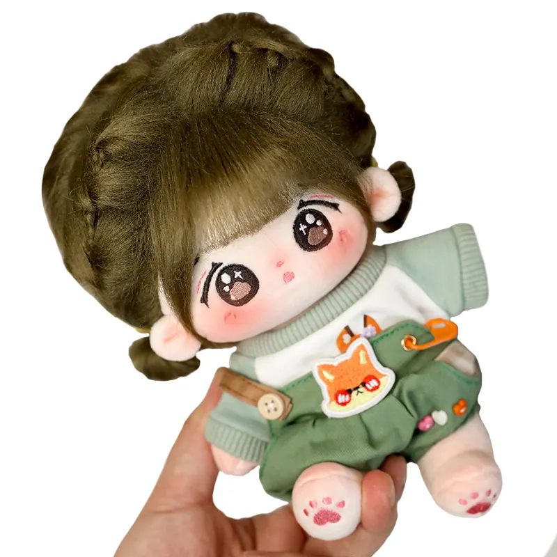 कस्टम कोरियन प्लग टॉय स्टार गुड़िया भरवां खिलौना kpop plush गुड़िया के साथ कम मोक नरम फैशन कार्टून उपहार