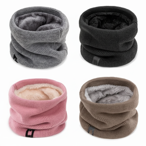 Sciarpa Unisex in pile nera per gli sport invernali per gli uomini e le donne per la bici da Golf altre attività all'aperto - Product Image 1