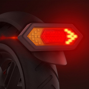<span class=keywords><strong>Clignotants</strong></span> feu stop LED moto feu arrière ABS clignotant, neye vélo électrique Scooter moto étanche rouge - Product Image 5