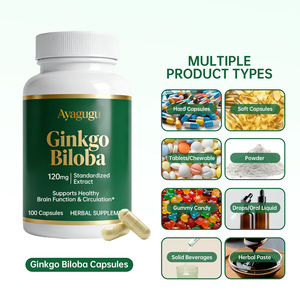 แคปซูลใบแปะก๊วยสกัดธรรมชาติบริสุทธิ์สูง ราคาโรงงาน ผลิตตามสั่ง เพื่อสุขภาพสมอง - Product Image 2