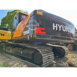 Pelle sur chenilles chinoise Hyundai 220LC-9 d'occasion à haut rendement avec moteur Hitachi japonais de terrassement Original de haute qualité - Product Image 1