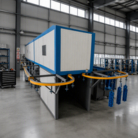 Sistem Penyemprotan Bubuk Epoxy, Oven Pengering Booth, Peralatan Pengecatan Bubuk Otomatis, Lini Perakitan Peralatan Pengecatan Bubuk