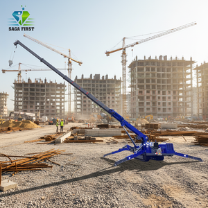 Nouvelle certification CE, <span class=keywords><strong>prix</strong></span> compétitif, mini-<span class=keywords><strong>grue</strong></span> sur chenilles 2t 3t 5t, <span class=keywords><strong>grue</strong></span> araignée hydraulique à flèche télescopique à vendre - Product Image 1