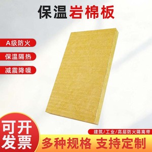 Panel de Aislamiento de Lana de Roca Clase A, Material de Construcción Resistente al Fuego y al Calor para Paredes, Techos y Uso Industrial - Product Image 4