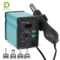 Nouvelle station de soudage numérique à air chaud 700W haute température jusqu'à 480°C pour la réparation de cartes mères et de circuits imprimés