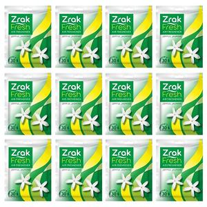 น้ำหอมปรับอากาศแบบแขวนในตู้เสื้อผ้า กลิ่นส้ม เป็นมิตรต่อสิ่งแวดล้อม สำหรับห้องน้ำ ห้องสุขา และรถยนต์ - ใช้งานได้นาน 30 วัน - Product Image 1