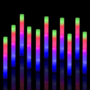 <b>Led</b> Foam Stick Custom Logo Cheer <b>Tube</b> Rgb Light Party Night Club Concert Event Decoration Toy Glow Sticks Bulk <b>Led</b> Light Stick - Product Image 6
