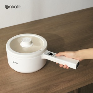 New Mini Electric Hot <strong>Pot</strong> <strong>Cooker</strong> 1.5L Portable Electric Thermo <strong>Pot</strong> <strong>Small</strong> Electric Cooking <strong>Pot</strong> - Product Image 1